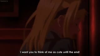 Kuroshitsuji: Book of the Atlantic (2017) - Ciel rips Elizabeth's dress scene.