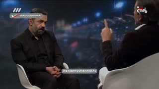 گفتگوی جنجالی با محمود کریمی مداح پرحاشیه در برنامه چهل چراغ