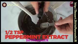 طرز تهیه شکلات با طعم نعناع