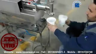 ویدئو دستگاه پرکن مایعات غلیظ (سمنو)