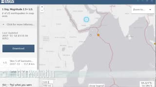 زمین لرزه در مرز ایران و عراق