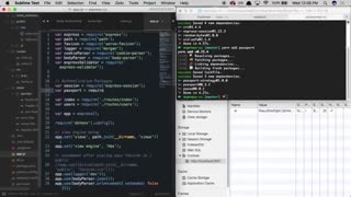 Integrating Express-Session and Passport.js | Node Auth Tut - Part 5