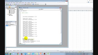 آموزش برنامه نویسی در اکسل EXCEL (بخش چهارم) - شریف کد
