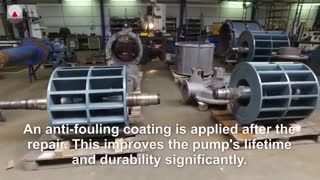 تعمیر انواع پمپ های وکیوم و بلوئر هوا