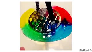 Rainbow slime video