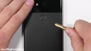 تست مقاومت بدنه پیکسل 2 ایکس ال