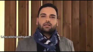 ویدئو احسان علیخانی در پاسخ به دعوت على پروین جهت کمک به زلزله زدگان کرمانشاه ...