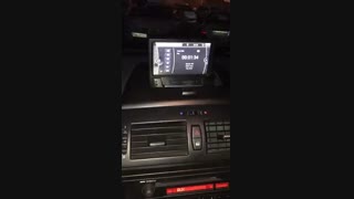 مانیتور فابریک BMW با دوربین دنده عقب ACTIVE