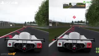 مقایسه دو نسخه PS4 Pro و Xbox One X بازی Project CARS 2