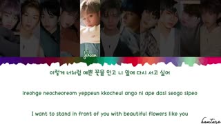 لیریک تصویری ام وی beautiful از گروه wannaone + زیرنویس انگلیسی