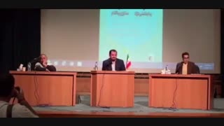 صادق زیبا کلام : امام خمینی نگفت انقلاب برای نابودی آمریکاست (قسمتی از مناظره زیبا کلام و فضلی نژاد)