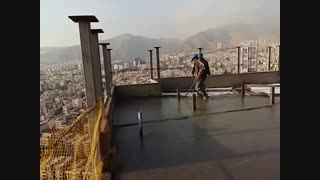 فوم بتن در بام برج ۰۹۱۲۶۱۱۴۱۳۸