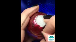 درست کردن تخم مرغ اژدها برای تزیین