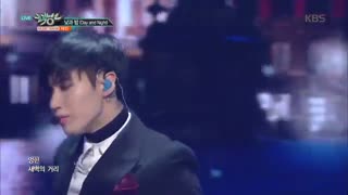 اجرای تمین taemin با آهنگ day and night در music bank❤❤❤عاااالیه