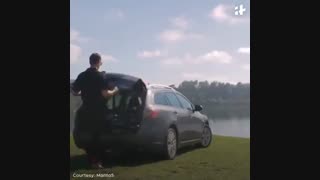 دوچرخه سواری روی آب