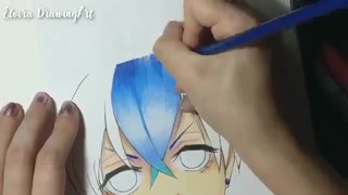 Ciel Phantomhive speed drawing and paint