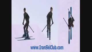 تغییر زاویه در هنگام تراورس در اسکی