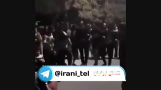 یکی از نکات مثبت زلزله ی دیشب: رقص کردی دانشجویان  دانشگاه خوارزمی