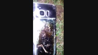 انفجار گوشی گلکسی اس 7 edge سامسونگ