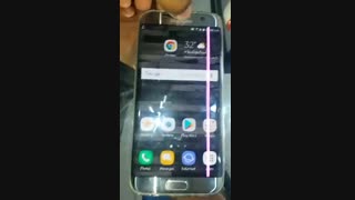 مشکل  صفحه نمایش سامسونگ گلکسی S7 edge