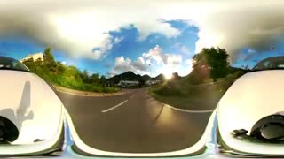 فایل باز-رانندگی در Saint Martin جزیره ای در سمت کشور فرانسه