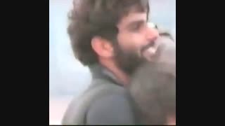 لحظه ی وداع شهدای غواص