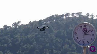 کوادکوپتر کوانتریم  می تواند 4 ساعت و 40 دقیقه در آسمان پرواز کند