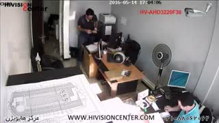 نمونه کیفیت دوربین مداربسته هایویژن - بولت AHD