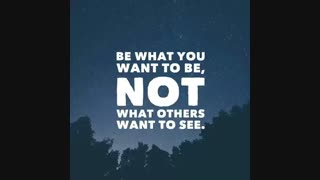 What you want to be :)