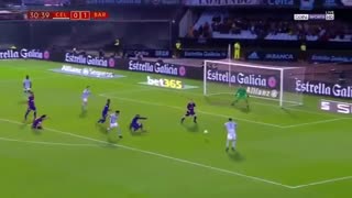 خلاصه و گل های بازی سلتاویگو 1-1 بارسلونا ( کوپا دل ری )