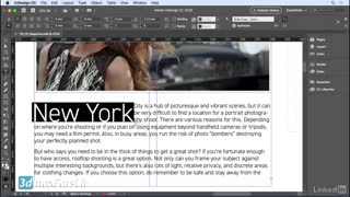 InDesign CC 2018 Using drop caps