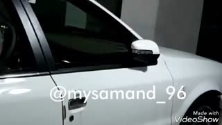 آینه تا شونده و راهنما دار سمند