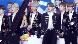 BTS, Red Velvet reaction to Bi Rain Rainism @ Golden Disk Awards 2017