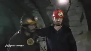 میثم‌ مطیعی در معدن زغالسنگ