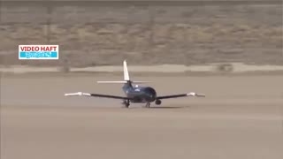 آزمایش نسل جدید هواپیماها با بال متحرک