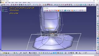 پروژه های کتیا - طراحی صندلی