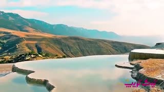 چشمه پلکانی باداب سورت - دومین چشمه آب شور جهان