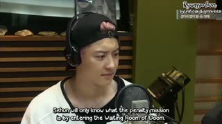 اکسو در برنامه ی Kangta's Starry Night بخش 2 . EXO
