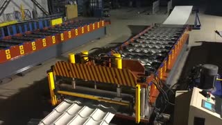 دستگاه تولید ورق طرح سفال / ورق طرح سفال پالرمو