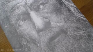تایم لپس نقاشی گندالف در طی 78 ساعت