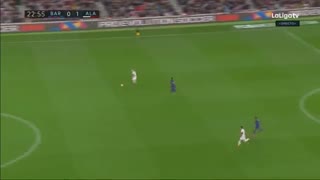 خلاصه بازی بارسلونا 2 - آلاوس 1