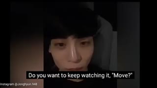 آخرین سلفی لایو جونگهیون و خداحافظی با طرفدارانش+زیرنویس انگلیسی