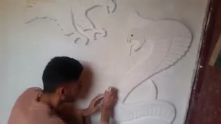 گچبری مار کبری