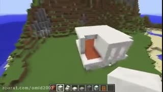 ساخت یک خانه ی مدرن در ماینکرفت