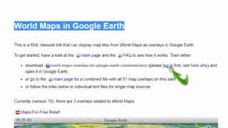 افزودن نقشه های جدید به گوگل ارث