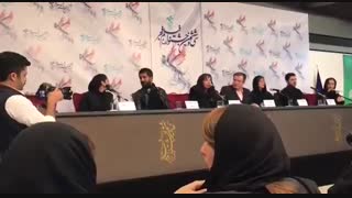 صحبت های منیژه حکمت در نشست خبری فیلم “ جاده قدیم “ در جشنواره فیلم فجر