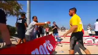 مسابقات کراس فیت ساحلی در جزیره کیش