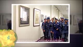 دیدار سربازان از موسسه فرهنگی شهدای هفتم تیر