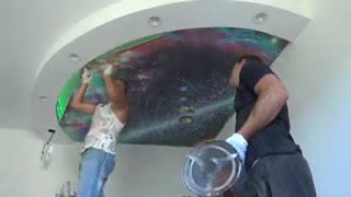 آموزش کامل نصب سقف کشسان در www.118File.Com