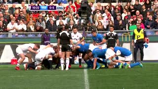 خلاصه راگبی انگلستان و ایتالیا